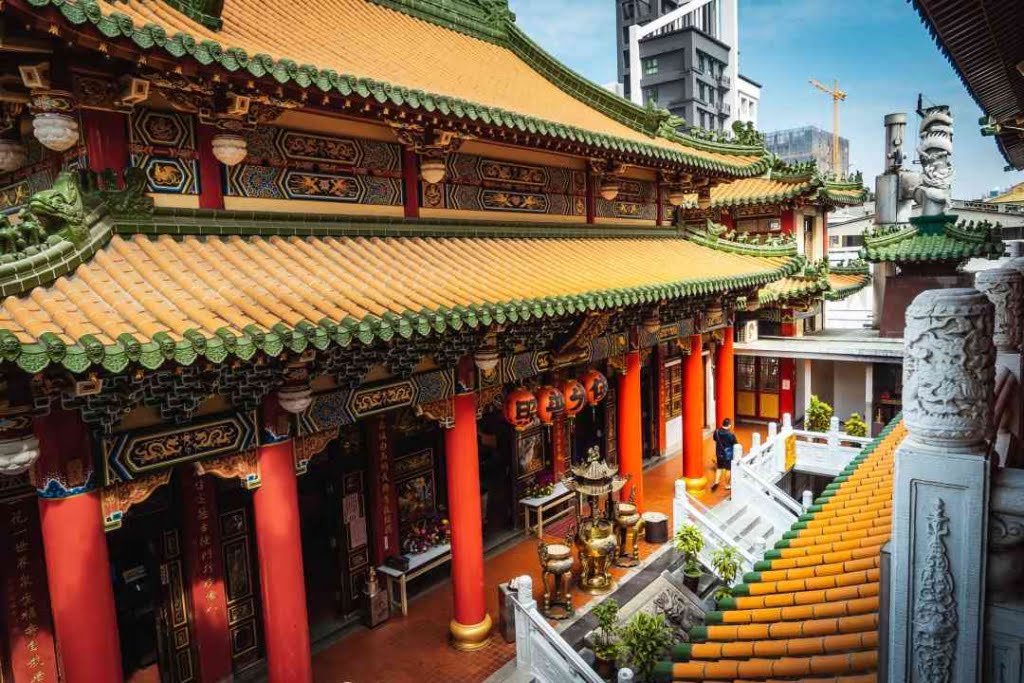 Kaohsiung Temple In Taiwan